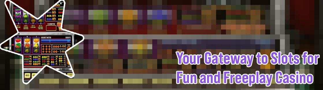 Free play slots machines for fun
