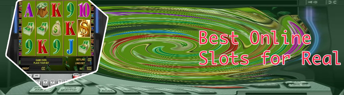 Play slot machines for real money