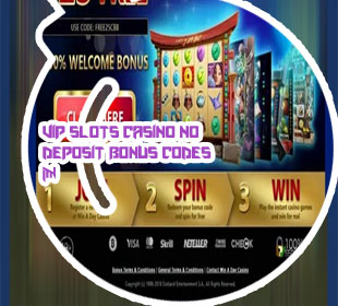 Vip slots no deposit bonus codes